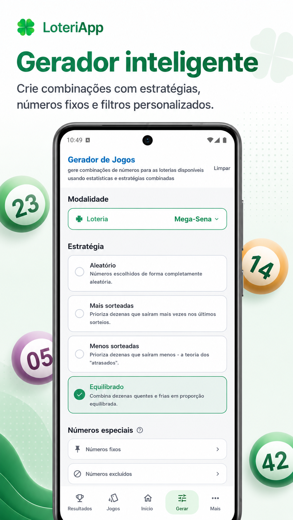 Gerador inteligente